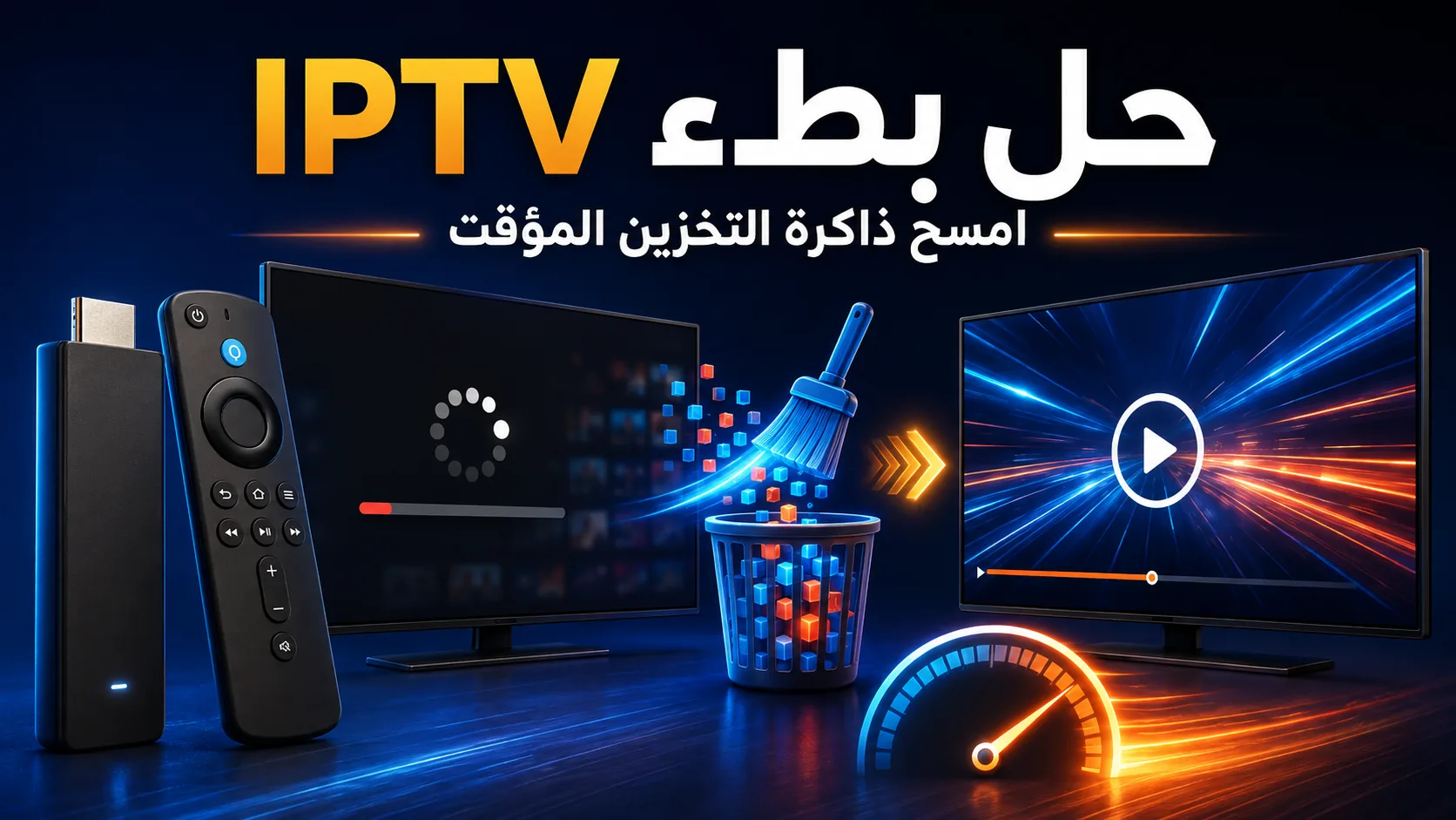 مسح كاش iptv فاير ستك — طريقة مسح ذاكرة التخزين المؤقت لحل بطء IPTV على Fire TV Stick