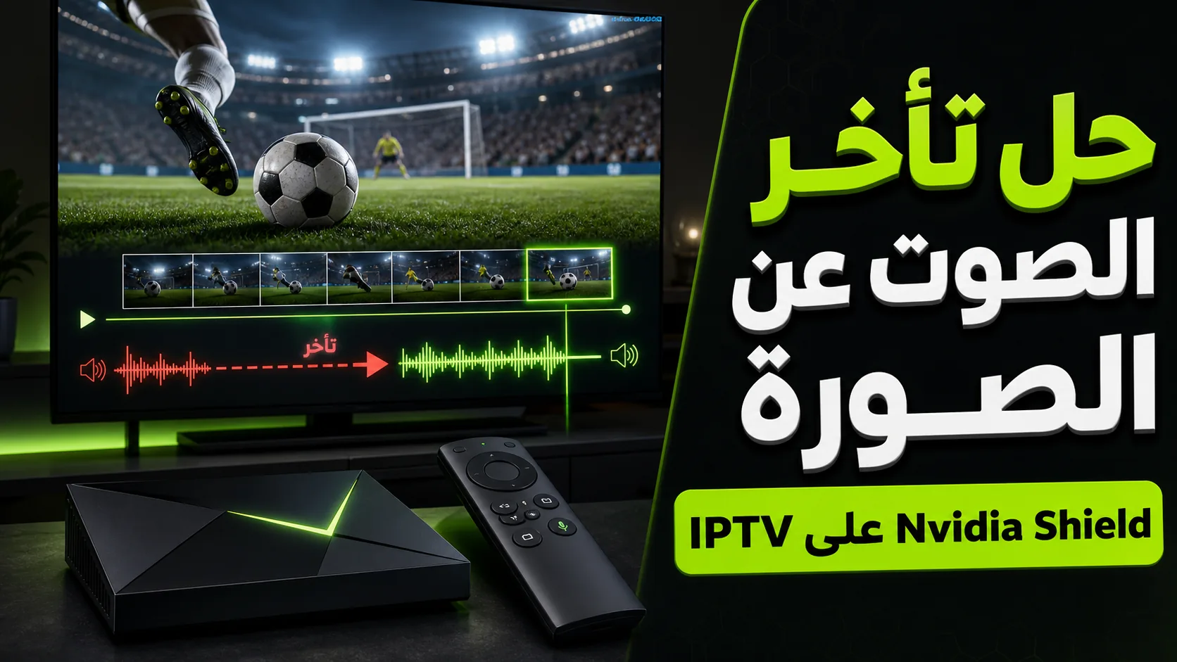 تأخر الصوت في iptv على nvidia shield — حل تأخر الصوت عن الصورة في IPTV على Nvidia Shield