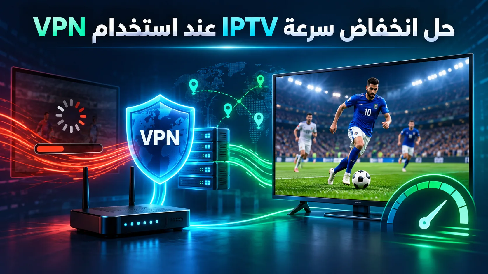حل بطء iptv مع vpn — حل انخفاض سرعة IPTV عند استخدام VPN